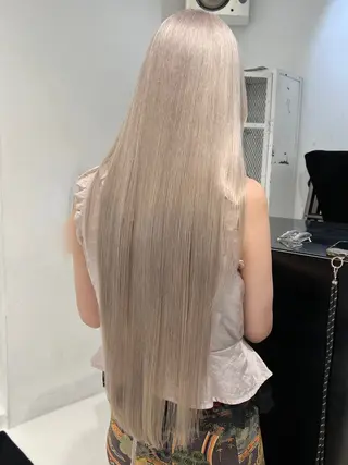 セミロング カラー HARU//原宿🤍 リピート率NO.1のヘアスタイル