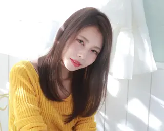 ロング Arly所属・MARU🎀髪質改善 ×コテ巻き風パーマのヘアスタイル