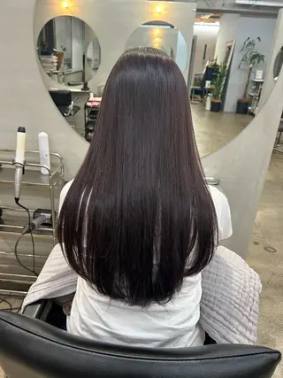 ロング サワムラ ソナタのヘアスタイル