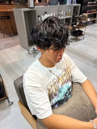 ショート パーマ メンズ ayaka |トレンドヘアのヘアスタイル