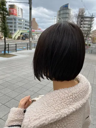 ショート カラー 髪質改善 大内翔太のヘアスタイル