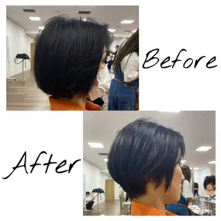 ショート ORO　飯田 早稀のヘアスタイル