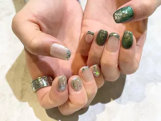 ネイル 舞田 苑香のネイルデザイン