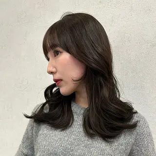 セミロング メンズパーマ /髪質改善/はるたのヘアスタイル