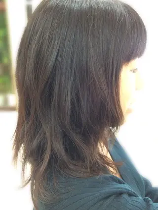 セミロング ロング いけだ ゆうのヘアスタイル