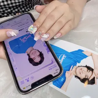 ネイル La neige* yuki 🥯🍑のネイルデザイン