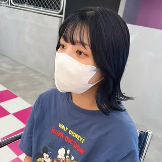 ミディアム カラー ELU. by stella所属・ELU.☁️ ARIのヘアスタイル