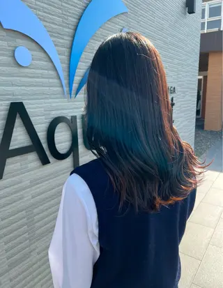 セミロング 透明感/レイヤー💎 髪質改善/希美のヘアスタイル