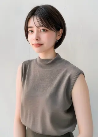 ショート nex the salon coall所属・🫧似合わせショート イシダ🫧のヘアスタイル