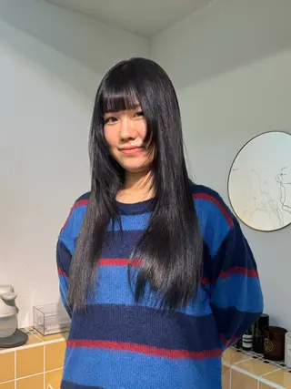 ロング カラー Seeknext // Rukaのヘアスタイル