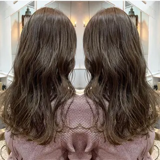 セミロング カラー Siesta所属・📣髪質改善縮毛矯正 特化美容師｜庭田📣のヘアスタイル