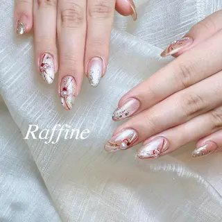 ネイル RAFFINE haru🦋🩵のネイルデザイン
