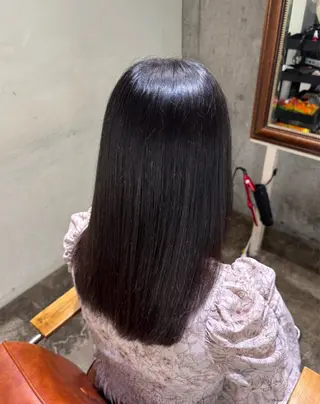 ロング カラー 艶カラー/髪質改善 🩶Yukiのヘアスタイル