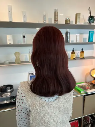 ミディアム カラー MARIKA 透明感 / 透け感ヘア🪄のヘアスタイル