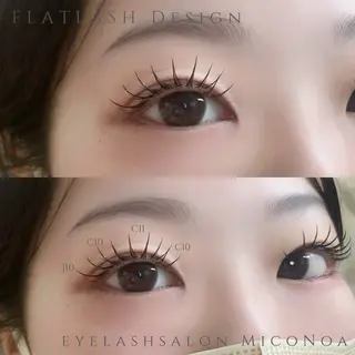 マツエク・マツパ MicoNoa所属・MicoNoa Asamiのマツエク・マツパデザイン