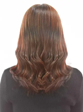 ロング カラー 【Atem 大町店】 永森　優里花のヘアスタイル