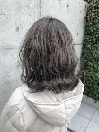 ミディアム カラー パーマ ヘアアレンジ メンズ キッズ ネイル マツエク・マツパ メンズ人気NO,1 Genieジーニーのヘアスタイル