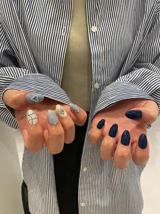 ネイル 束感まつ毛/ネイル/ LED♥KIRARAのマツエク・マツパデザイン