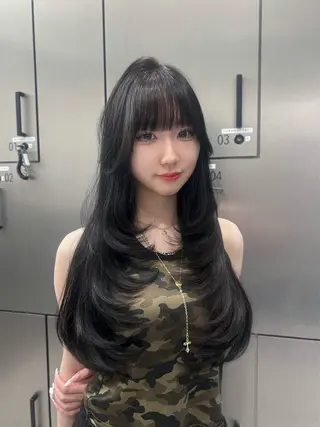 ロング 大人レイヤー/艶美髪 🇺🇸TOMONAのヘアスタイル