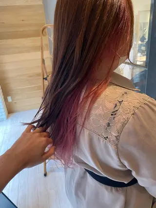 ロング カラー newi 京橋 【yuuki】のヘアスタイル