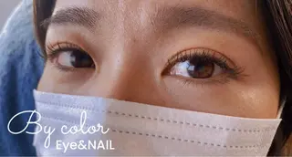マツエク・マツパ By color  EYE&NAIL所属・BY  COLOR eyedesinのマツエク・マツパデザイン