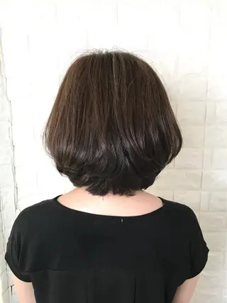 ショート カラー エイジングケア特化 美容師✂️山崎竜二のヘアスタイル