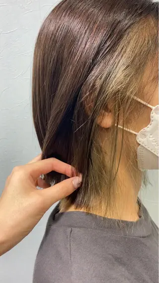 カラー Hair Lepps所属・Lepps れいなのヘアスタイル