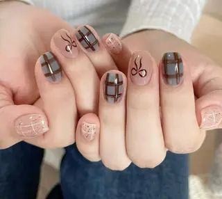 ネイル By moonネイル 🌷ワンホン/韓国風のネイルデザイン