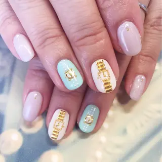 ネイル みよし市 nail salon*pomnal.co所属・Shimada Harukaのネイルデザイン