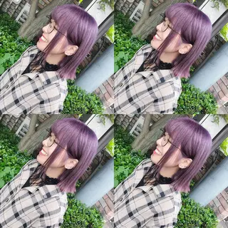 ミディアム カラー ヘアアレンジ ブリーチ/ヘアケア 🪞TAKUMA🪞のヘアスタイル