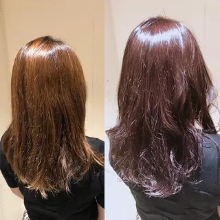 ミディアム カラー パーマ ヘアアレンジ 【ツヤ髪美容師】 ツダケイスケのヘアスタイル