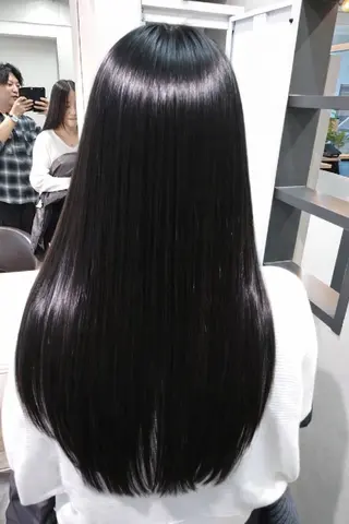 ロング 縮毛矯正✨艶髪　 縮毛矯正✨シノハラのヘアスタイル