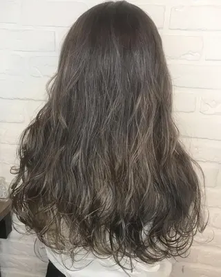 ミディアム カラー パーマ ヘアアレンジ メンズ キッズ ネイル マツエク・マツパ 架空〜KAQU〜所属・【clan】 NOGAMIのヘアスタイル