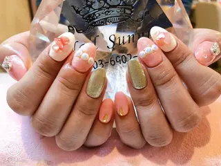 ネイル 長さだし専門店 M2　rikaのネイルデザイン