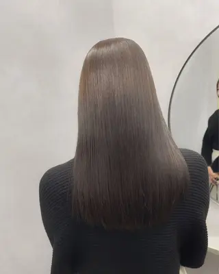 セミロング Naoto   ☆ number天王寺店のヘアスタイル