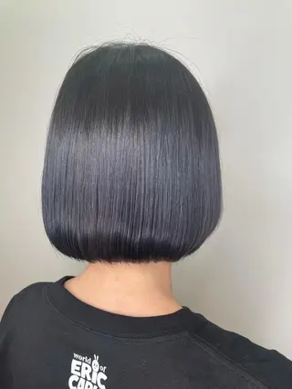 ショート カラー One By The Ect所属・ショート/脱白髪染め ☆宇﨑悠実のヘアスタイル