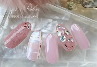 ネイル 自爪育成ネイルサロン ココリュバンのネイルデザイン