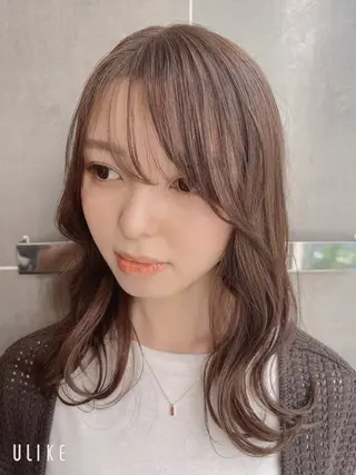 ミディアム 🎨美大卒美容師🎨 まっきーのヘアスタイル