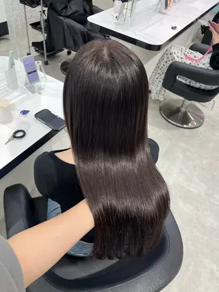 ロング カラー みう/仙台/暖色/ 艶髪/顔周りカット/のヘアスタイル