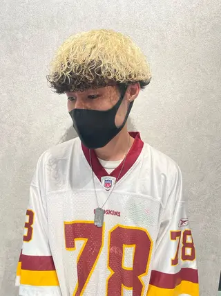 カラー パーマ メンズ 町田エリアＮｏ．１/ パーマ特化/太田京希のヘアスタイル