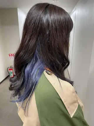 ミディアム カラー 松田 憲人のヘアスタイル