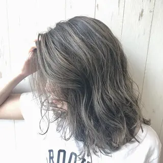 ミディアム カラー [店長]加地 峻のヘアスタイル