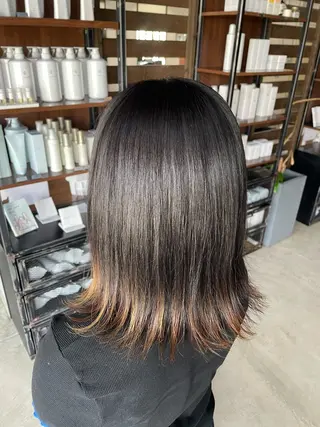 ミディアム OGAWA NOAのヘアスタイル