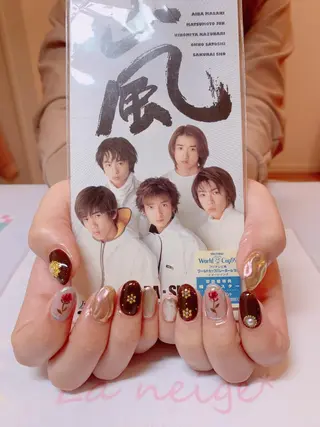 ネイル La neige* yuki 🥯🍑のネイルデザイン