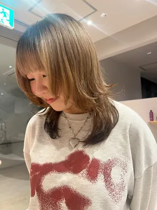 ミディアム 山田 恭華 /メンズカットのヘアスタイル