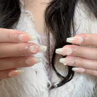 ネイル 🍄Rina🍄 韓国風ネイルのネイルデザイン