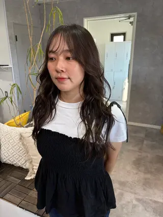 ロング 海外レイヤーカット 🇺🇸山村拓士のヘアスタイル