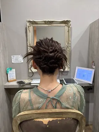 ヘアアレンジ 阪口 萌のヘアスタイル
