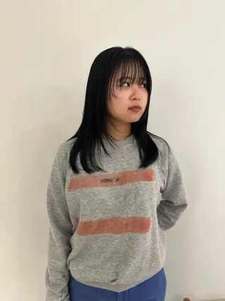 ミディアム カラー hase ／tsunaguのヘアスタイル