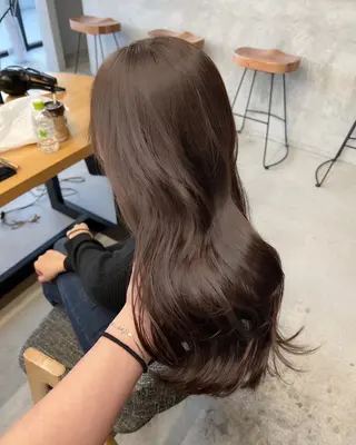 ミディアム カラー ✨髪質改善 縮毛矯正 艶髪 立川 コウキ✨のヘアスタイル